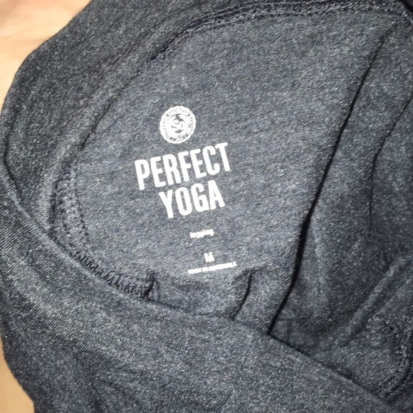 Heather Dark Gray skinny yoga leggings size M - Picture 3 of 3